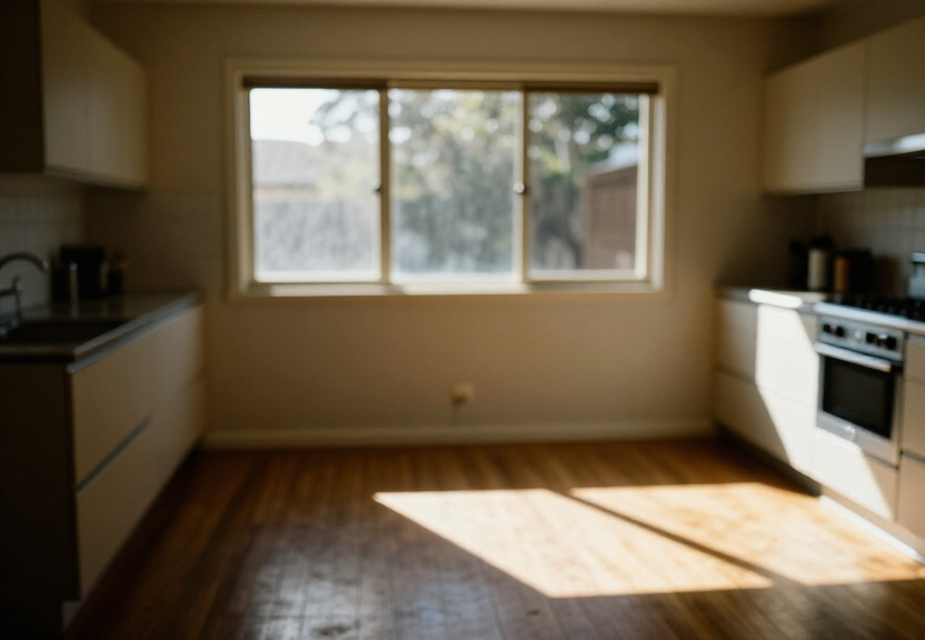 Clean kitchen in Castlecrag after pest control treatment